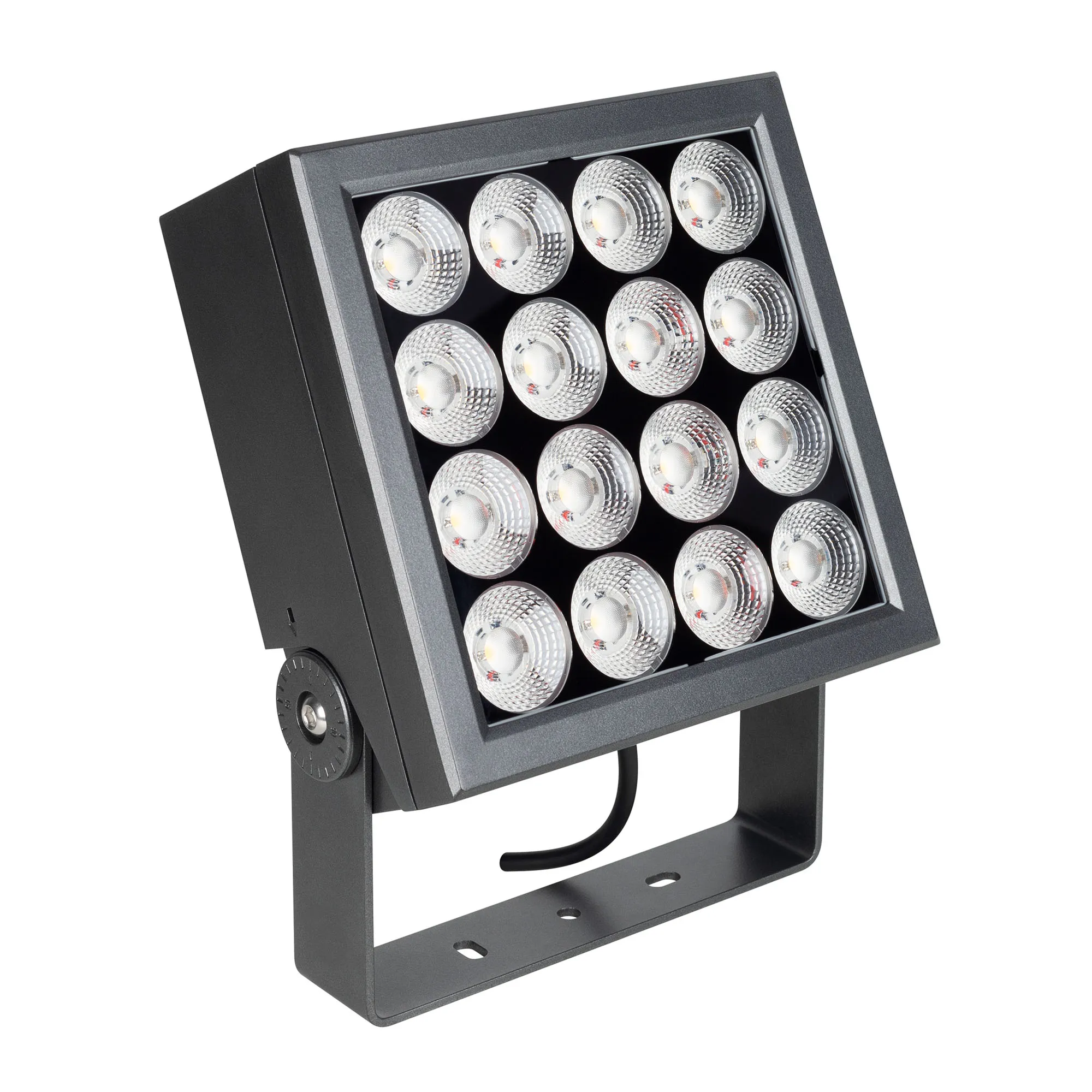 Светильник ALT-BLOCK-S220x220-50W Day4000 (GR, 15 deg, 230V) (Arlight, IP66 Металл, 3 года) - изображение товара