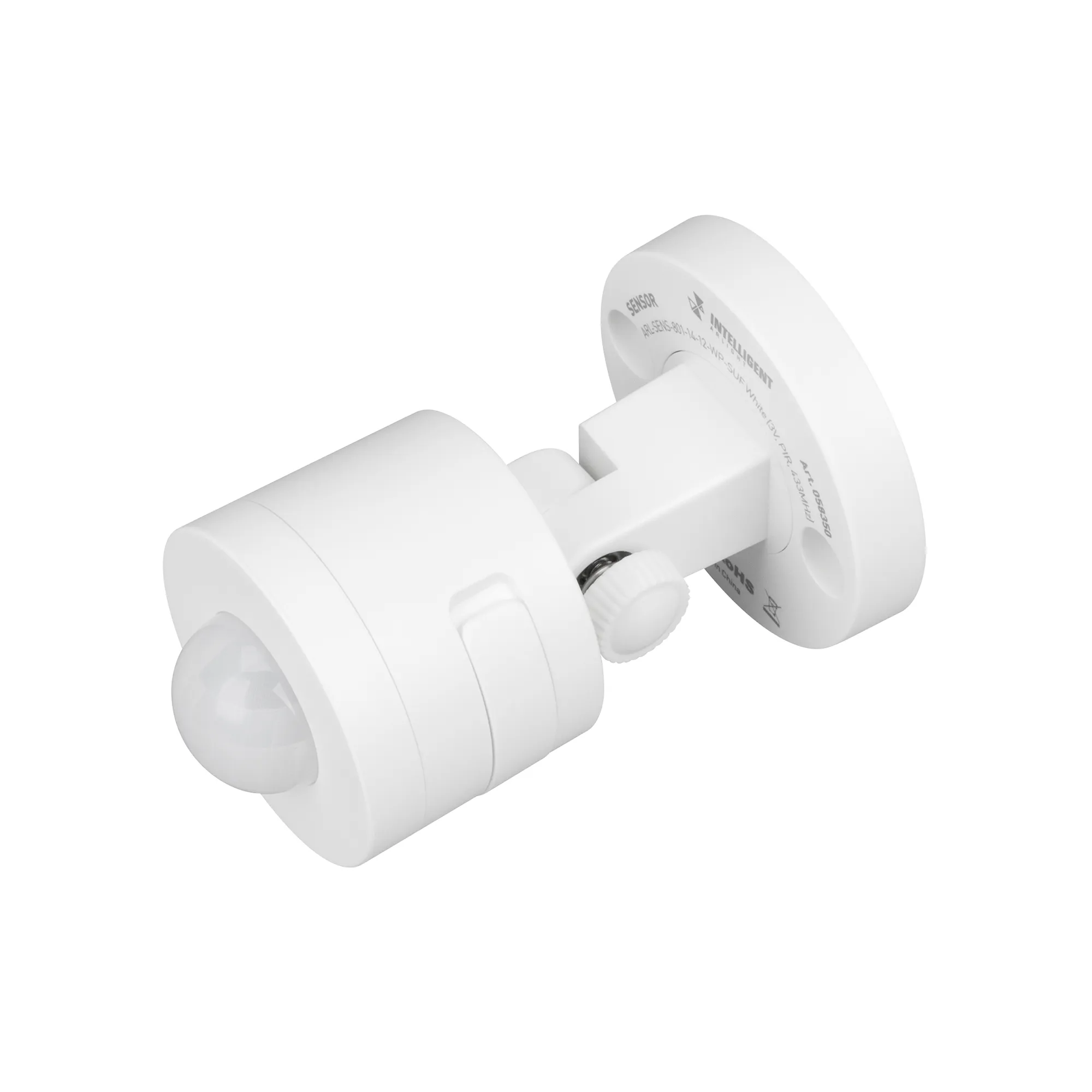INTELLIGENT ARLIGHT Датчик движения ARL-SENS-801-14-12-WP-SUF White (3V, PIR, 433MHz) (IARL, IP65 Пластик, 3 года) - изображение товара