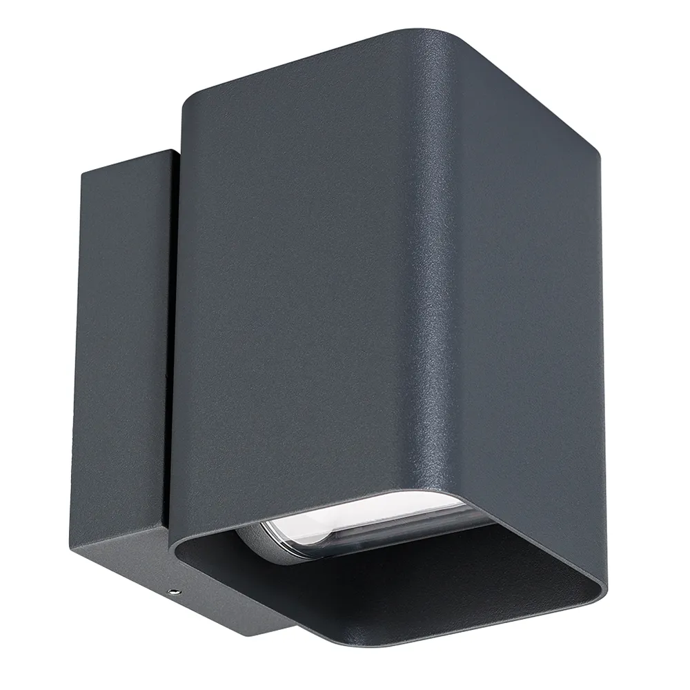 Светильник LGD-WALL-VARIO-S104x129-2x6W Warm2700 (GR, 1-80 deg) (Arlight, IP54 Металл, 3 года) - изображение товара