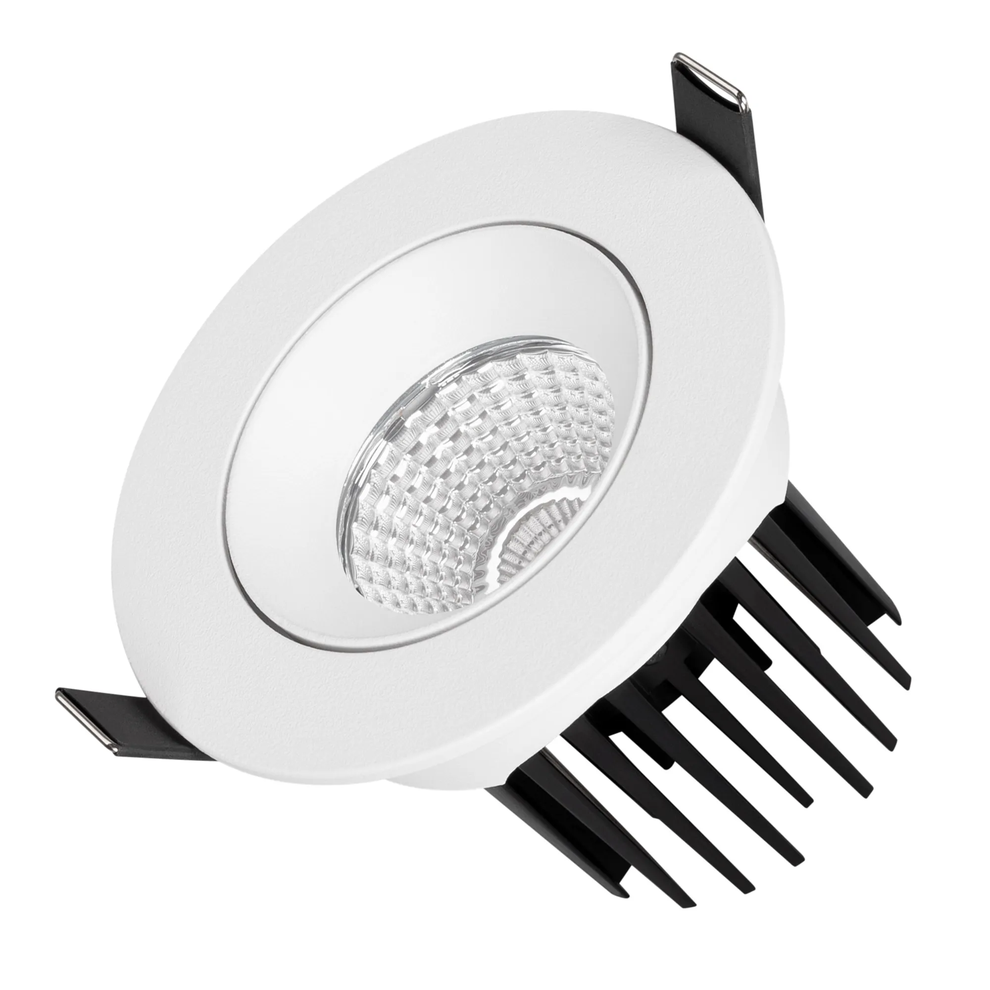 Светильник MS-ATOLL-BUILT-TURN-R94-10W Warm3000 (WH, 60 deg, 230V) (Arlight, IP54 Металл, 5 лет) - изображение товара