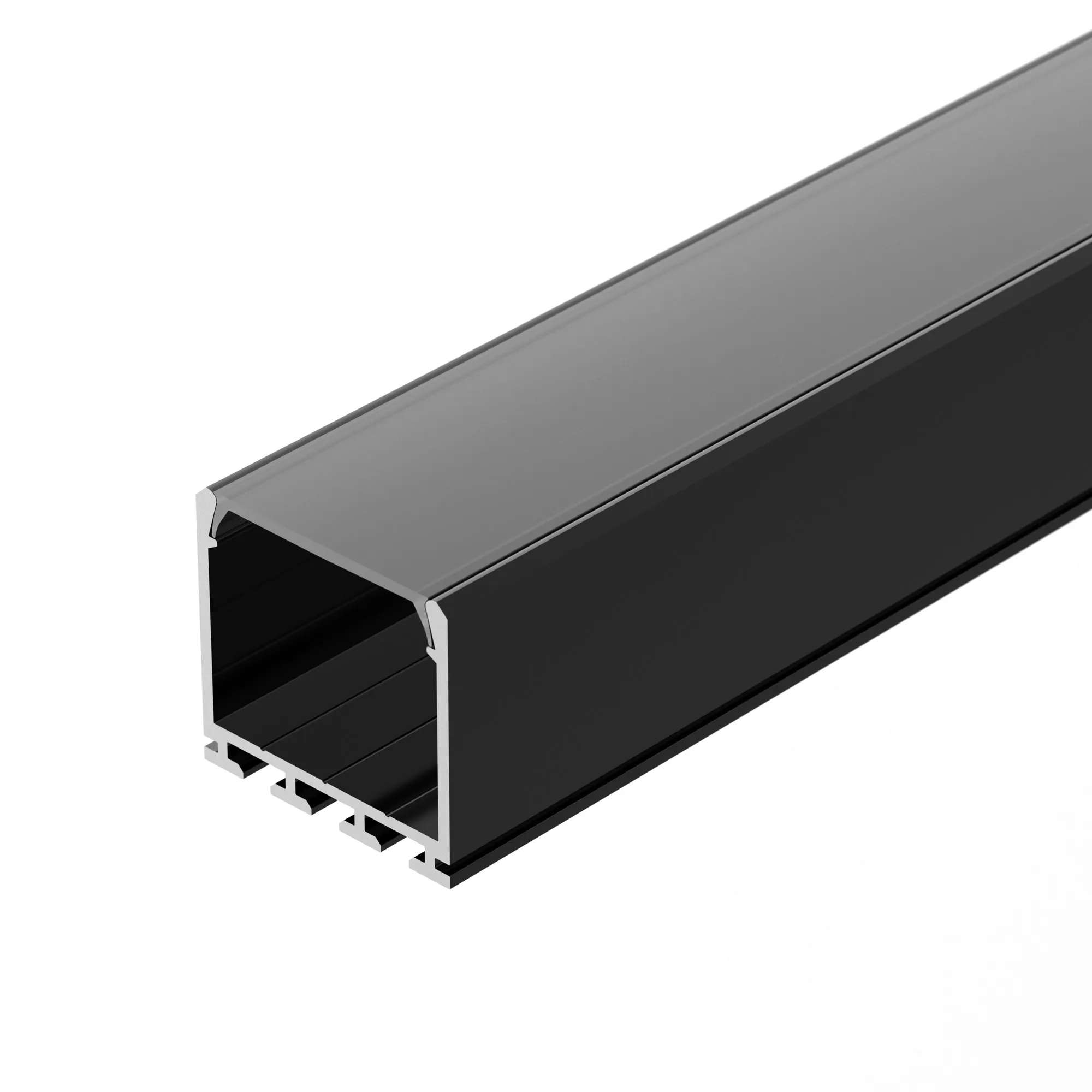 Профиль PLS-LOCK-H25-3000 ANOD Black (Arlight, Алюминий) - изображение товара