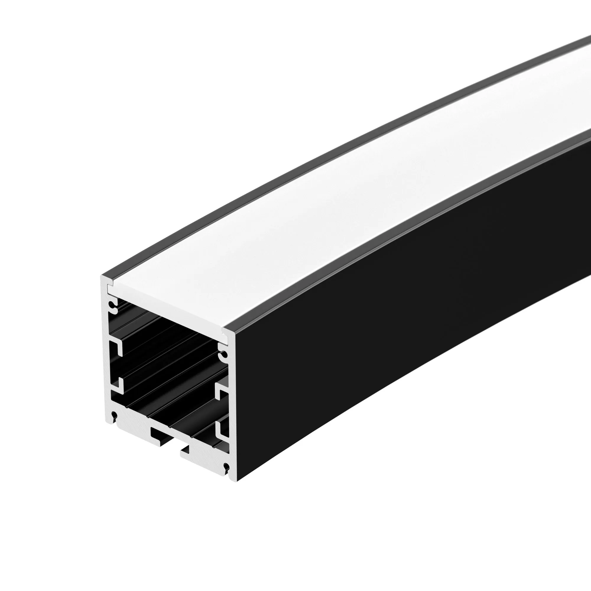 Профиль SL-ARC-3535-D1500-A45 BLACK (590мм, дуга 1 из 8) (Arlight, Алюминий) - изображение товара