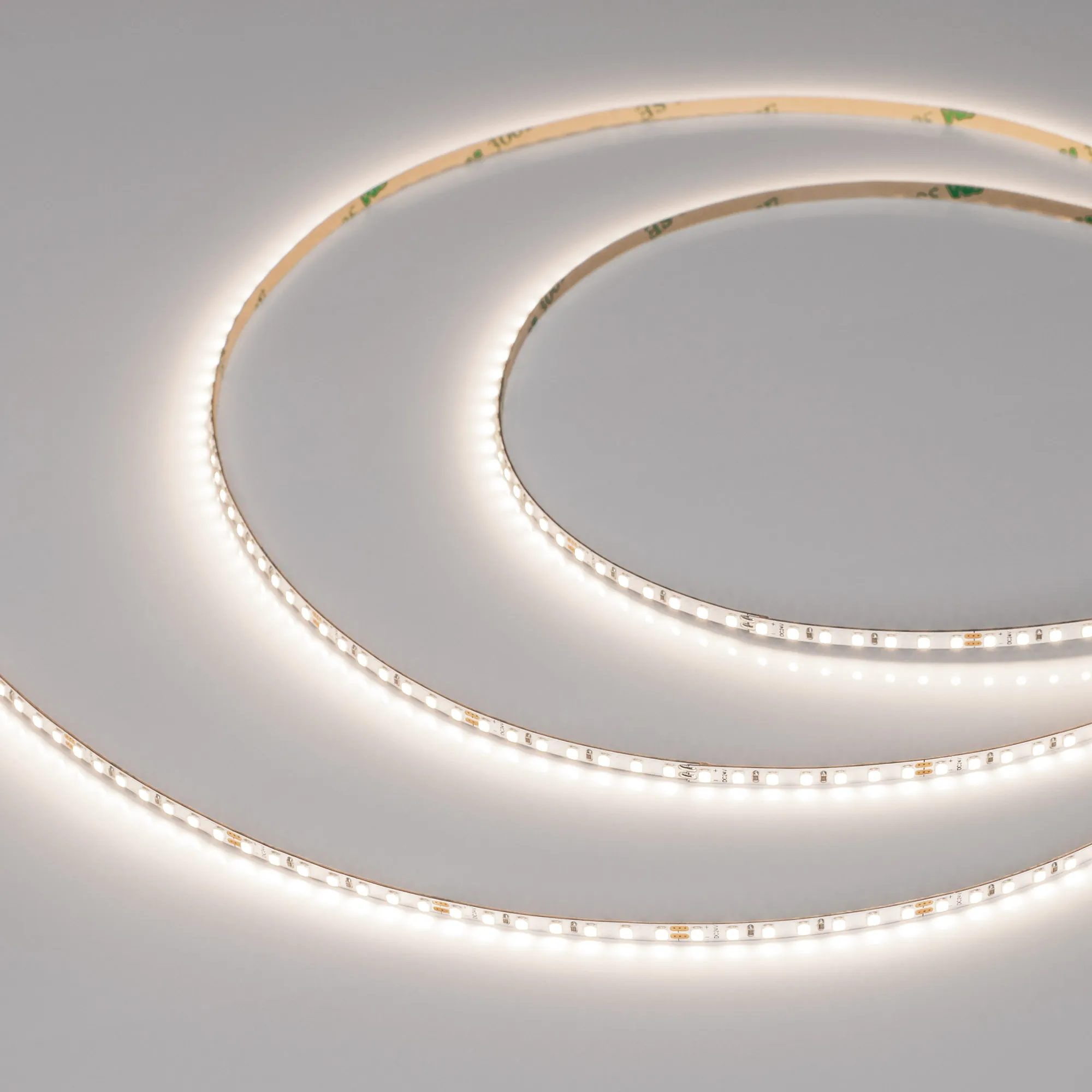 Лента светодиодная MICROLED-M182-3.5mm 24V Day4000 (7 W/m, IP20, 2216, 5m) (Arlight, узкая)