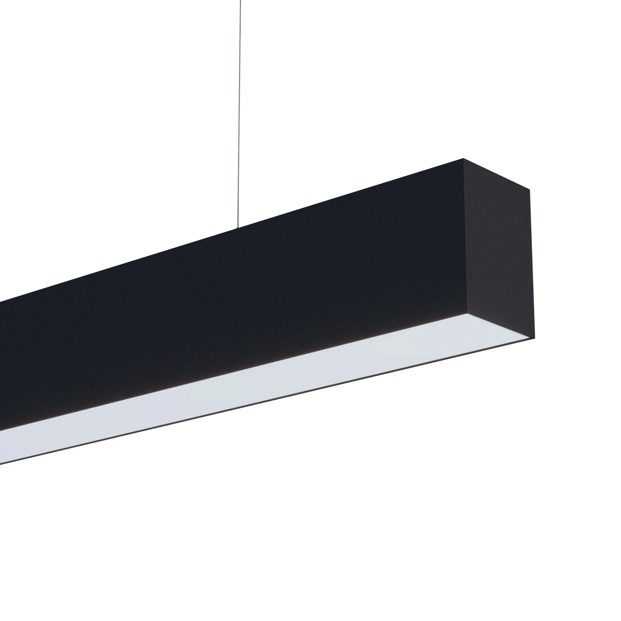 Светильник SP-LINE-HANG-6085-L2000-74W Warm3000 (RAL9005, 120 deg, 230V) IP33 (Arlight, Металл) - изображение товара