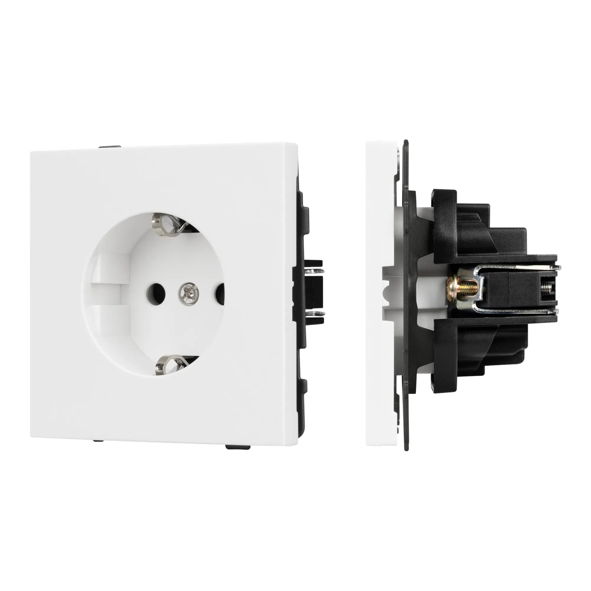 Механизм электрической розетки SCT-TENDO-MEU1-PL-WH (230V, 16A) (Arlight, -) - изображение товара