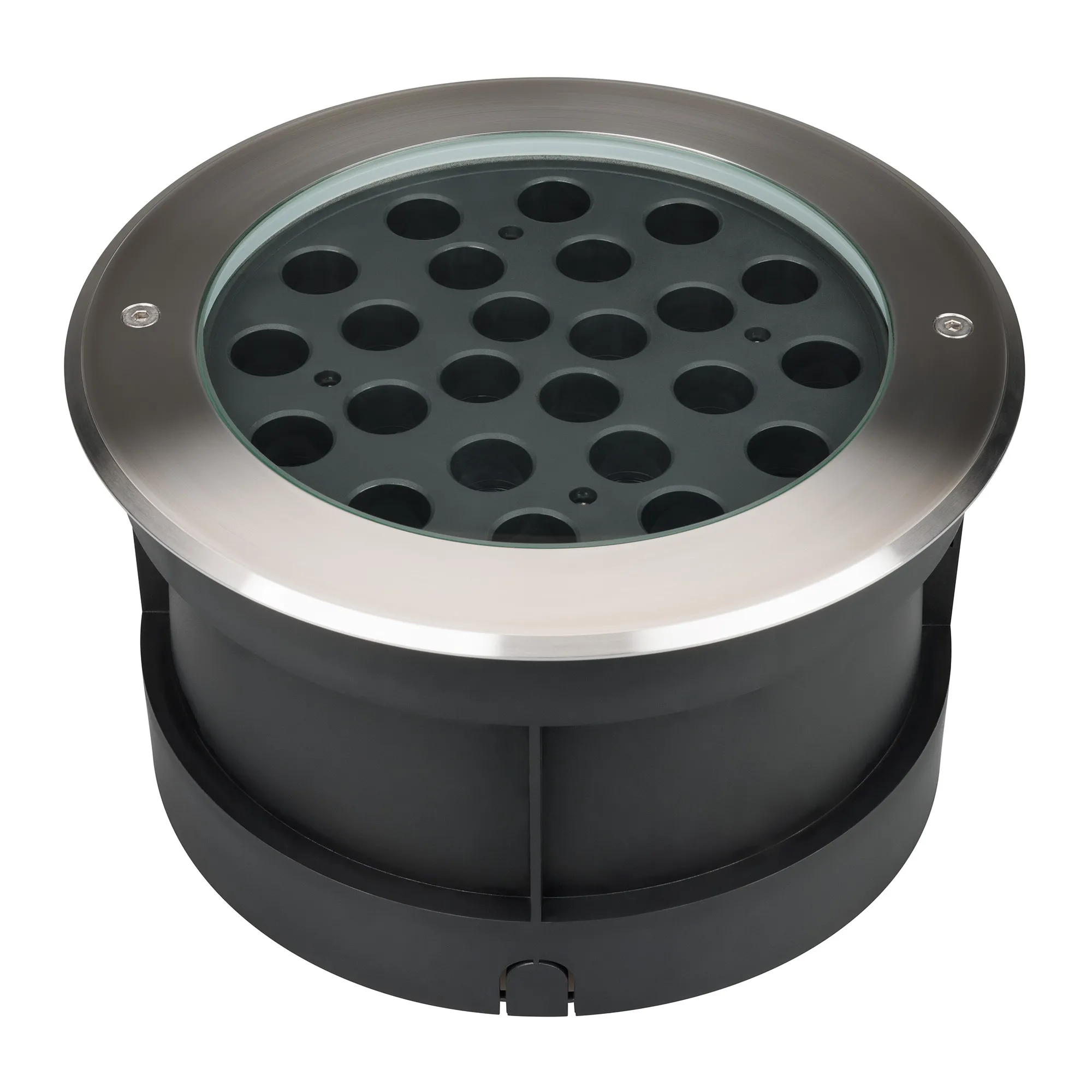 Светильник LTD-DAFNA-GROUND-R260-48W Warm3000 (SL, 10 deg, 230V) (Arlight, IP67 Металл, 5 лет)