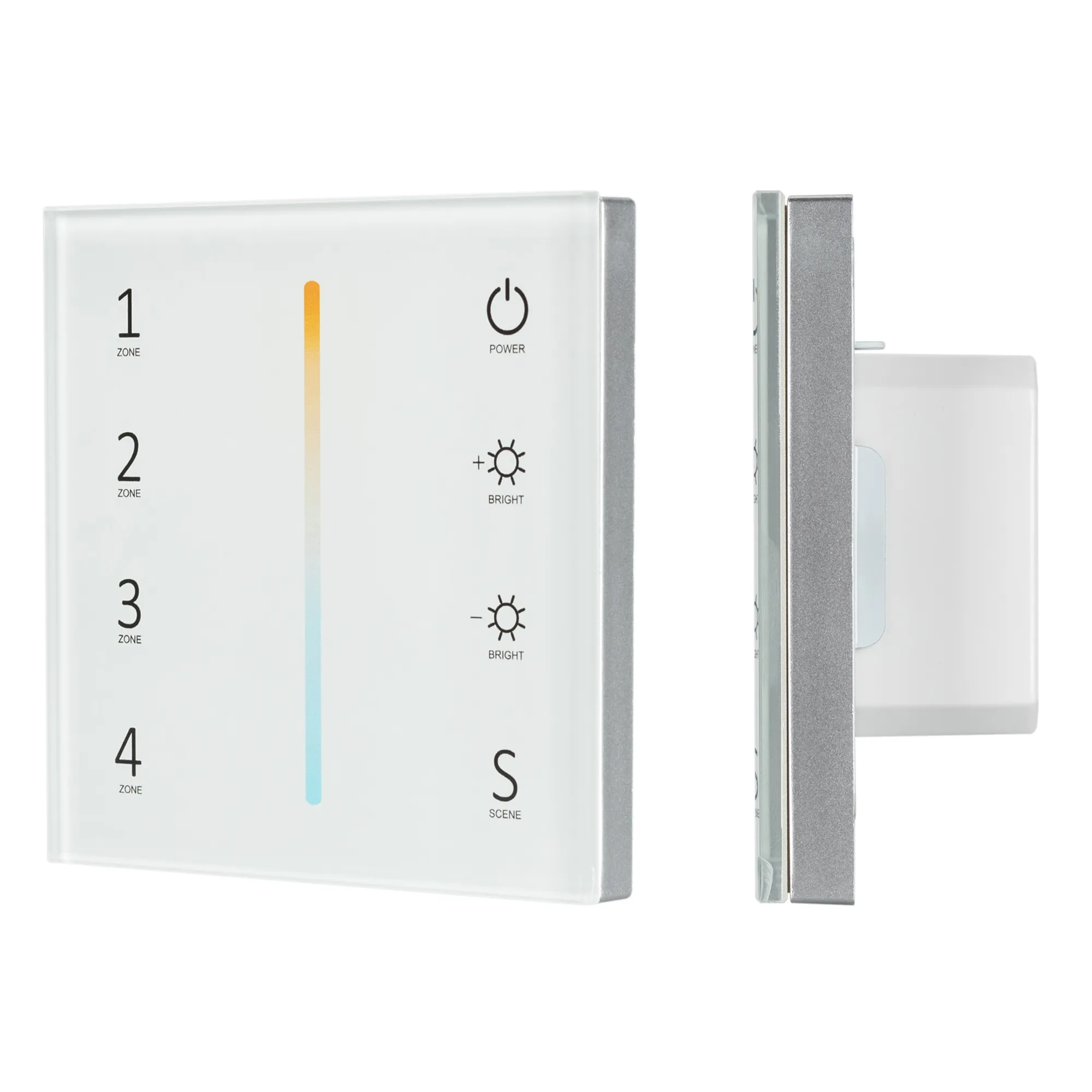 Панель Sens SMART-P38-MIX White (230V, 4 зоны, 2.4G) (Arlight, IP20 Пластик, 5 лет) - изображение товара