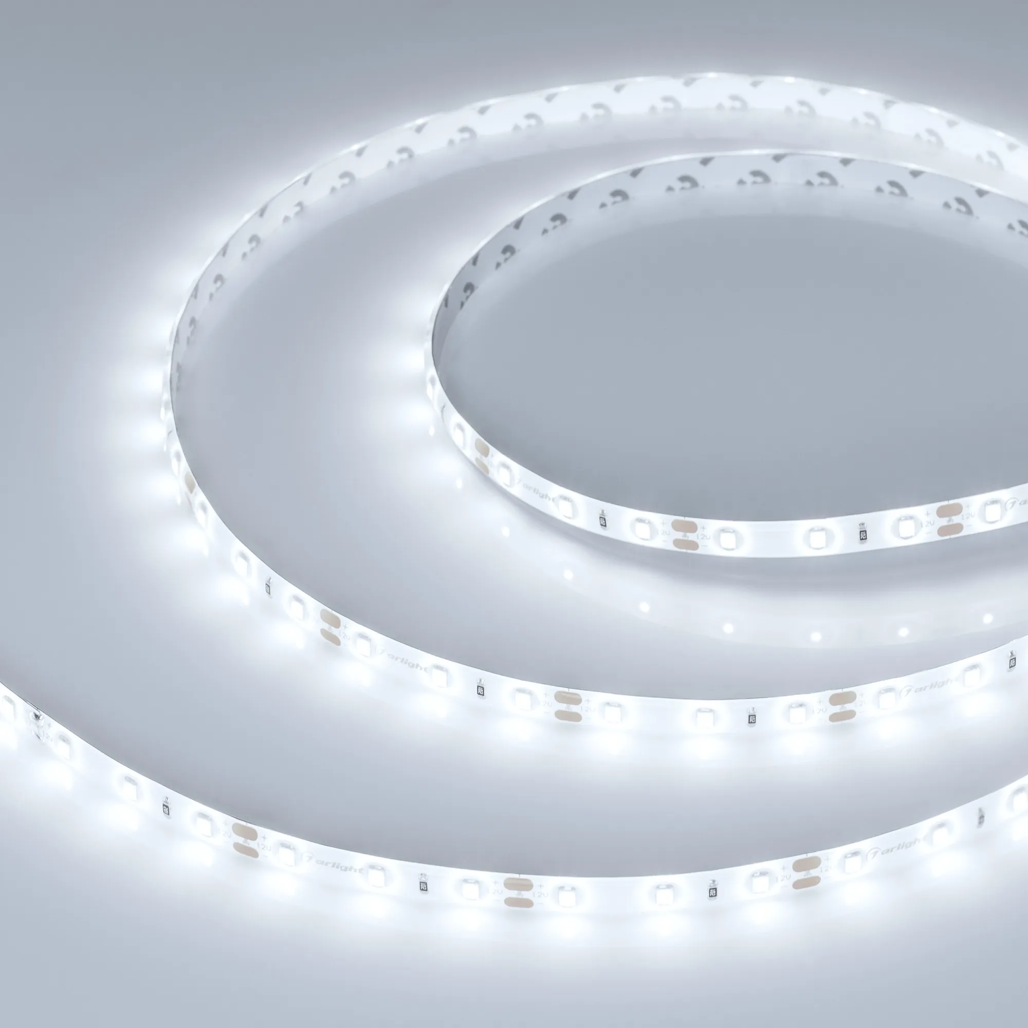 Лента светодиодная герметичная RTW-SE-A60-8mm 12V White6000 (4.8 W/m, IP65, 2835, 5m) (Arlight, 4.8 Вт/м, IP65) - изображение товара